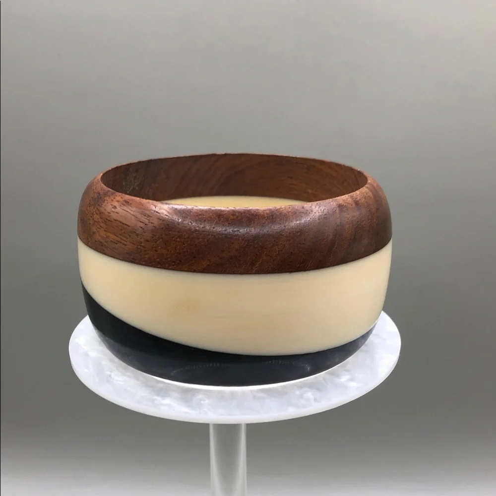 vintage wooden resin